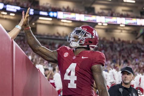 Milroe has 5 TDs — 3 passing, 2 rushing — to lead No. 4 Alabama past Middle Tennessee, 56-7